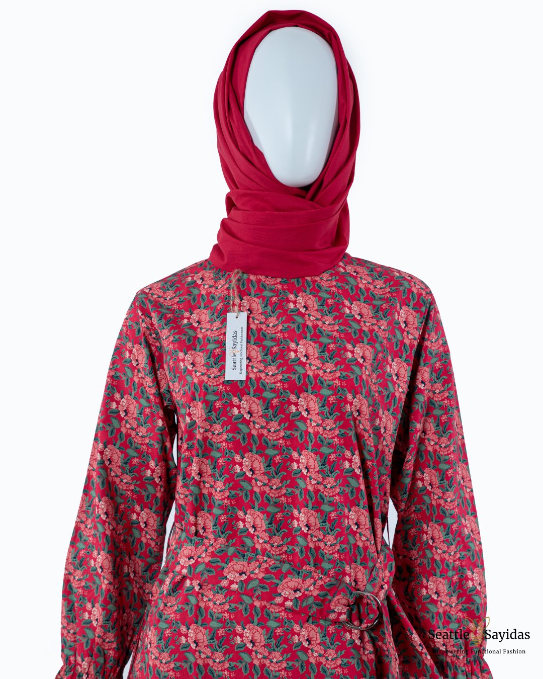 Long Tunics For Women Top Poet Tunic Dress in Viva Magenta - Seattle Sayidas